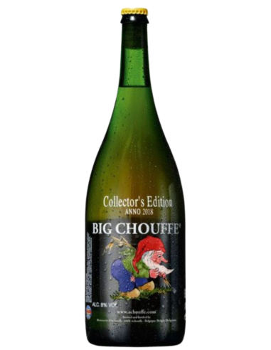 150cl bottle of beer brand CHOUFFE - BIG CHOUFFE BLONDE , Belgian Strong Pale Ale style