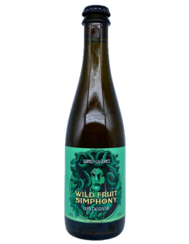 LA QUINCE garrafa de 37,5cl de cerveja de marca & GUINEU - WILD FRUIT SIMPHONY, estilo Quince Wild Sour