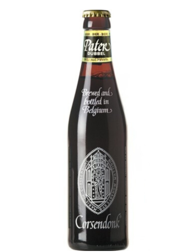 33cl bottle of beer brand CORSENDONK - PATER, Belgian Double style