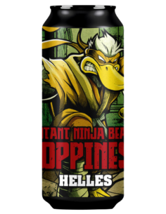 LA QUINCE & DUCKPOND - MUTANT NINJA BEASTS - Helles Lager Lata 44cln Cons.pref 301124 - Buscador de Cervezas - Brewhouse