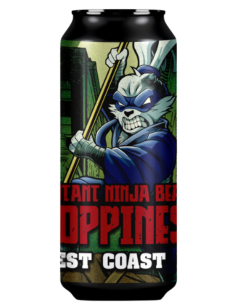 LA QUINCE & GARDEN - MUTANT NINJA BEAST - West Coast IPA Lata 44cl Cons.pref 301224 - Buscador de Cervezas - Brewhouse