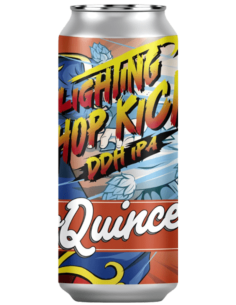 LA QUINCE - LIGHTING HOP KICK - Doble Dry Hopped IPA Lata 44cl - Buscador de Cervezas - Brewhouse