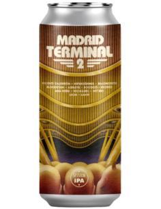 LA QUINCE - MADRID TERMINAL 2 - Session IPA Lata 44cl - Buscador de Cervezas - Brewhouse