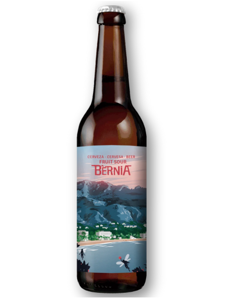 33cl bottle of beer of the brand ALTHAIA BERNIA , stilo Fruit Sour