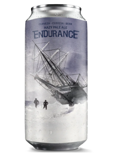 44cl can of beer branded ALTHAIA - ENDURANCE , Hazy Pale Ale style