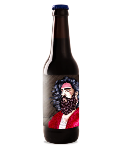 botella 33cl de cerveza de marca ALTHAIA SIROCO, stilo Barley Wine