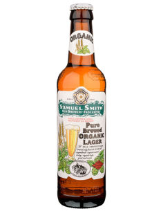 SAMUEL SMITH'S - PURE BREWED ORGANIC LAGER - Lager 35,5cl - Buscador de Cervezas - Brewhouse