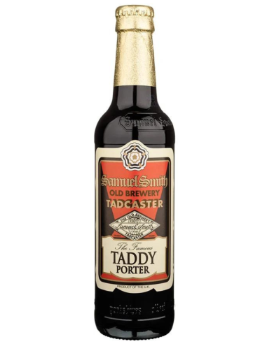 botella 35,5cl de cerveza de marca SAMUEL SMITH'S - TADDY PORTER, estilo English Porter