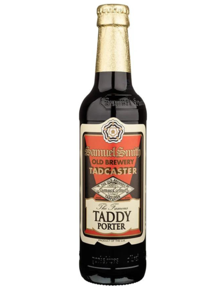 botella 35,5cl de cerveza de marca SAMUEL SMITH'S - TADDY PORTER, estilo English Porter