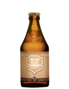 33cl bottle of beer branded CHIMAY - DOREE-GOLD BLONDE, style Belgian Pale Ale