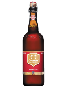 CHIMAY - ROJA PREMIERE BRUIN - Belgian Double 75cl - Buscador de Cervezas - Brewhouse