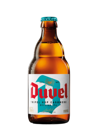 DUVEL garrafa de 33cl de cerveja de marca - TRIPLE HOP CASHMERE, estilo IPA belga