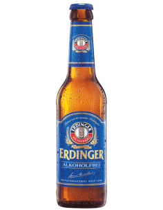 ERDINGER - ALKOHOLFREI - Hefeweizen (Sin Alcohol) 33cl - Buscador de Cervezas - Brewhouse