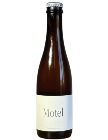 37,5cl bottle of beer branded META - MOTEL, Grisette Farmhouse Ale style