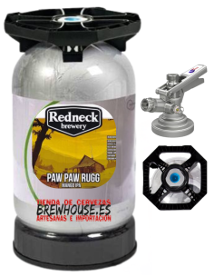 REDNECK - PAW PAW RUGG - Mango IPA 30L - Tipo KeyKeg - Buscador de Cervezas - Brewhouse