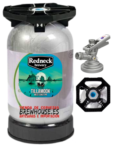 REDNECK - TILLAMOOK - West Coast IPA 30L - Tipo KeyKeg