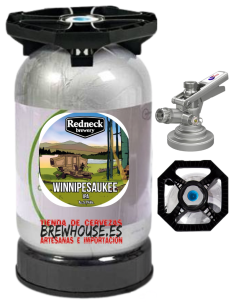 REDNECK - WINNIPESAUKEE - Hazy IPA 30L - Tipo Key Keg - Buscador de Cervezas - Brewhouse