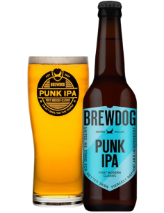 BREWDOG garrafa de 33cl de cerveja com a marca - PUNK IPA, stilo American IPA 2