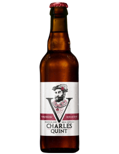 33cl bottle of CHARLES QUINT(CHARLES V) brand beer - RUBY RED, Belgian Dark Ale style