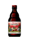 33cl bottle of CHOUFFE - CHERRY brand beer, Belgian Strong Dark Ale style