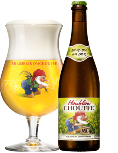 garrafa de 75cl de cerveja da marca CHOUFFE - HOUBLON, estilo Belgian IPA 2