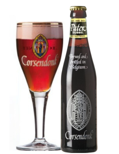 33cl bottle of beer brand CORSENDONK - PATER, Belgian Double style 2