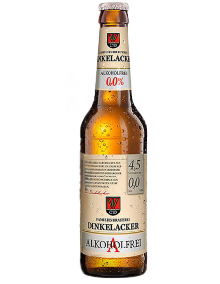 DINKELACKER - ALCOHOLFREI - Cerveja alemã sem álcool 33cl.