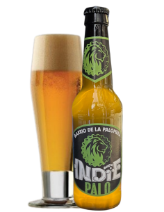 botella 33cl de cerveza de marca BREW INDIE - PALOMERA, stilo Radler 2