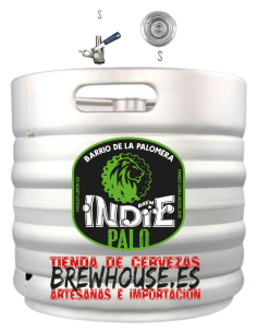 BREW INDIE - PALOMERA - Radler 30 L - Tipo S - Inox - Buscador de Cervezas - Brewhouse