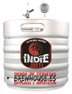 BREW INDIE - PICARA - Red Ale 30L - Tipo S - Inox - Buscador de Cervezas - Brewhouse