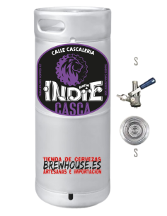 BREW INDIE - CASCALERIA - Dry Hopping IPA 20L - Tipo S - Inox - Buscador de Cervezas - Brewhouse