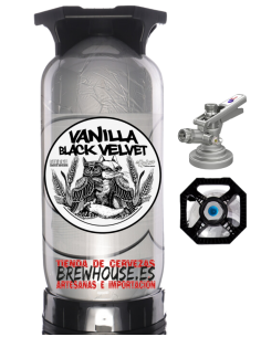 LA QUINCE - VANILLA BLACK VELVET 2024 - Imperial Stout 20L - Tipo Key Keg - Buscador de Cervezas - Brewhouse