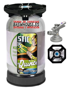 LA QUINCE - FANTASTIC HOPS ISSUE 10 - West Coast DDH Pils 30L - Tipo Key Keg - Buscador de Cervezas - Brewhouse