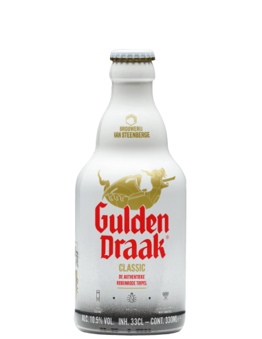 33cl bottle of GULDEN DRAAK - CLASSIC brand beer, Belgian Strong Dark Ale style