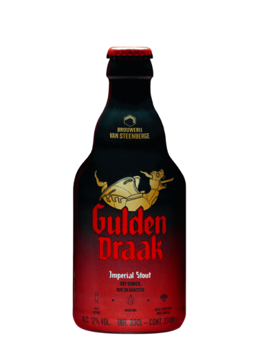 botella 33cl de cerveza de marca GULDEN DRAAK - IMPERIAL STOUT, estilo Imperial Stout