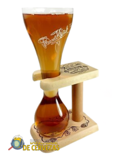 KWAK - Vaso + soporte ( De Madera) - 33cl 2