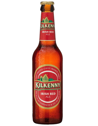 botella 33cl de cerveza de marca KILKENNY - IRISH RED ALE, estilo Irish Red Ale