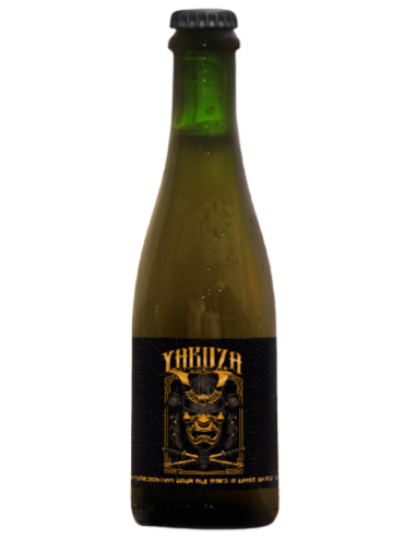 37,5cl bottle of beer branded LA CALAVERA & REC - YAKUZA, style Mix Sour Aged Wine