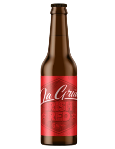 LA GRUA - IRISH RED - Irish Red Ale 33cl - Buscador de Cervezas - Brewhouse