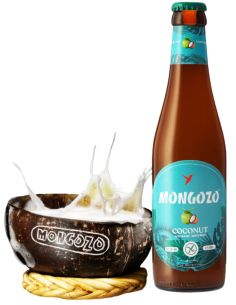 33cl bottle of MONGOZO brand beer - COCONUT (Coconut), Exotic Beer style (Gluten Free) 2