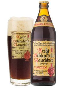 botella 50cl de cerveza de marca SCHLENKERLA - RAUCH MARZEN, estilo Rauchbier Lager 2