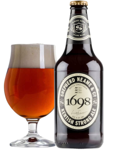 botella 50cl de cerveza de marca SHEPHERD NEAME - 1698 CELEBRATION, estilo English Strong Bitter 2