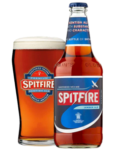 botella 50cl de cerveza de marca SHEPHERD NEAME - SPITFIRE, estilo English Bitter 2