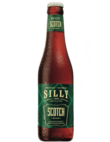 garrafa de 33cl de cerveja da marca SILLY - SCOTCH, estilo Scotch Ale