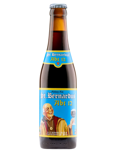 33cl bottle of beer brand ST. BERNARDUS brand - ABT 12, Belgian Quadruple style