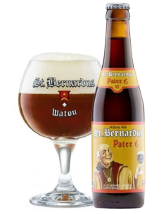 botella 33cl de cerveza de marca ST BERNARDUS - PATER 6, estilo Belgian Dubbel 2