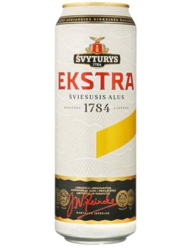 SVYTURYS - EKSTRA - European Export Lager Lata 50cl