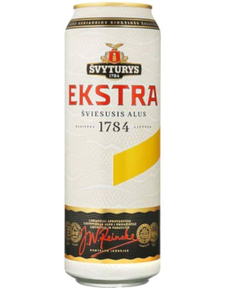 SVYTURYS - EKSTRA - European Export Lager Lata 50cl