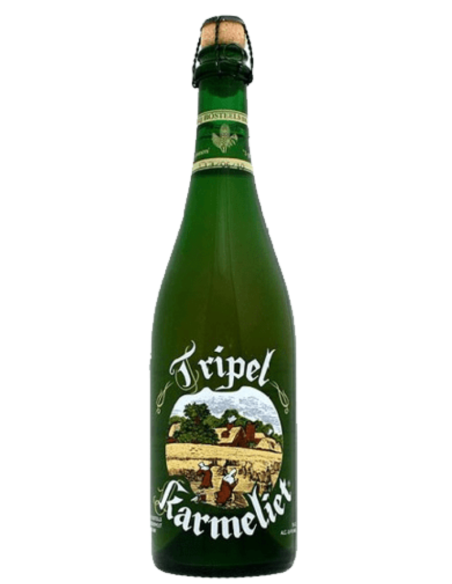 75cl bottle of TRIPEL KARMELIET brand beer, Belgian Tripel style