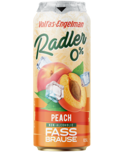 VOLFAS ENGELMAN - PEACH (PECHE) - Radler (Sin Alcohol) Lata 50cl - Buscador de Cervezas - Brewhouse